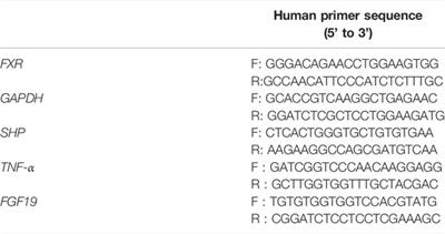 Effects of Intestinal FXR-Related Molecules on Intestinal Mucosal Barriers in Biliary Tract Obstruction